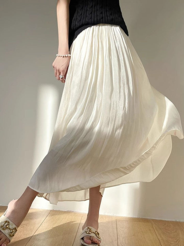 Temperament Mesh Skirt