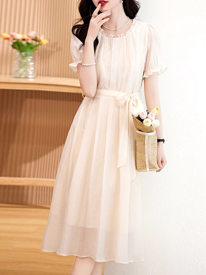 Elegant Slim Waist Dress