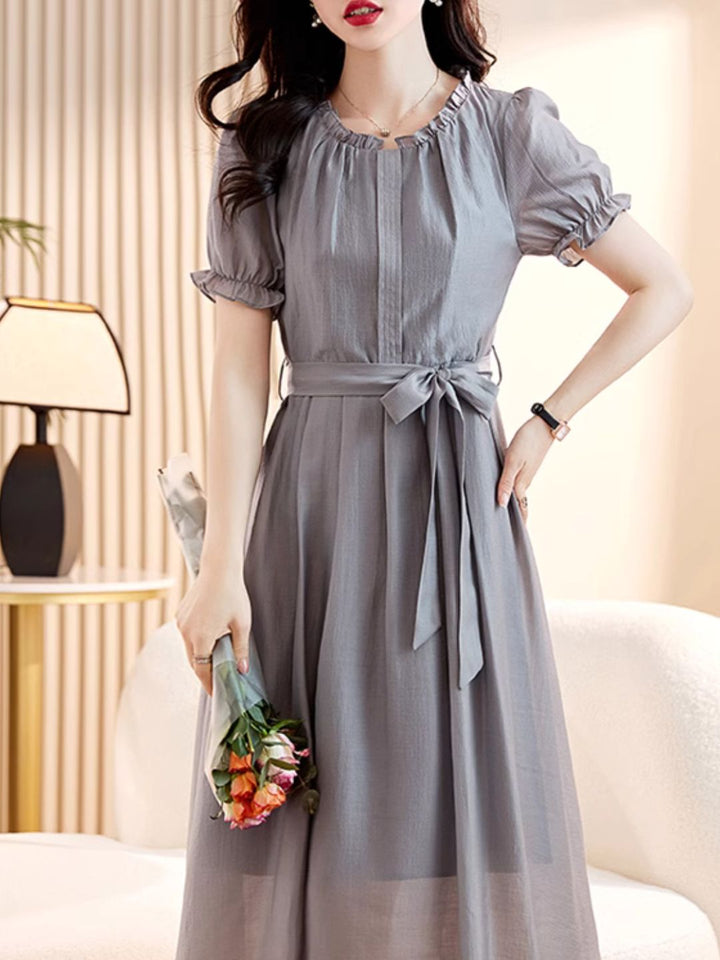 Elegant Slim Waist Dress