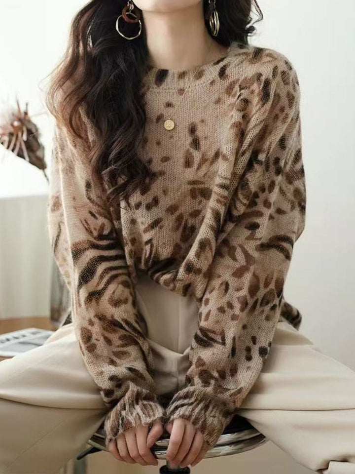 Leopard Print Sweater