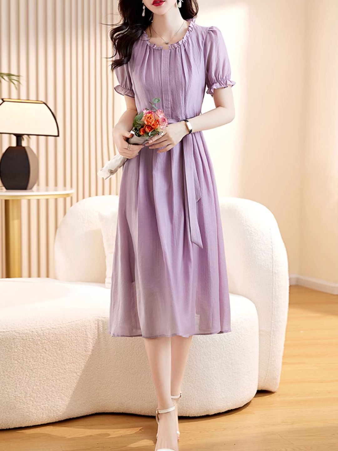 Elegant Slim Waist Dress