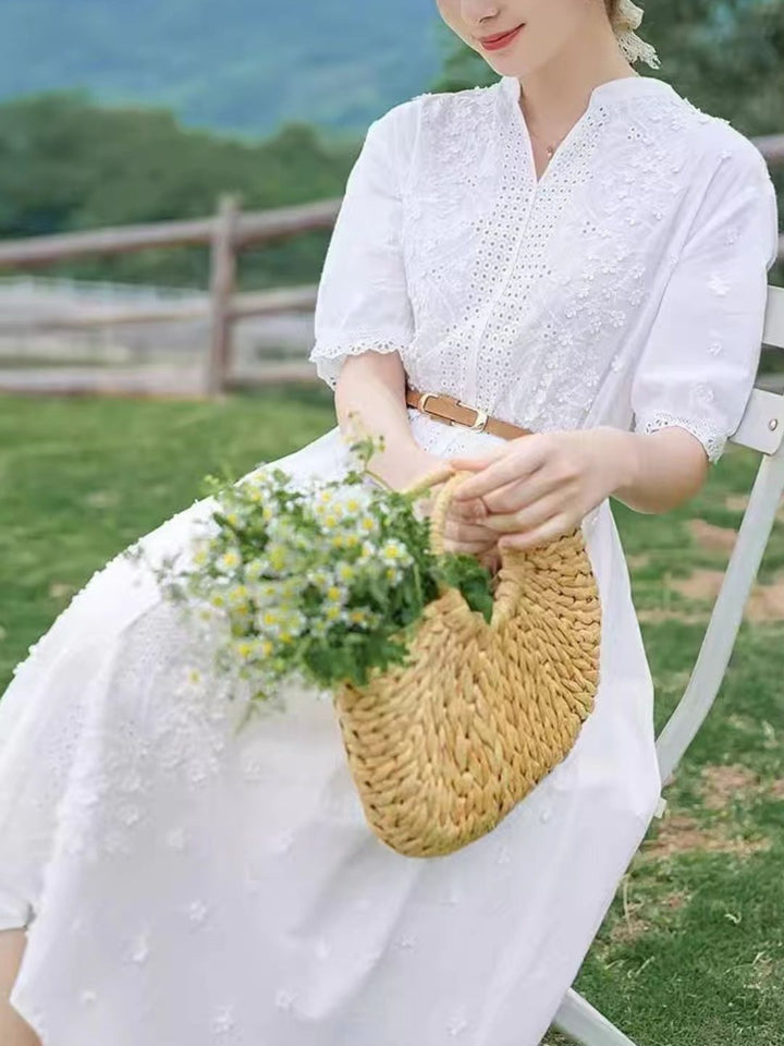 Elegant Embroidered Dress