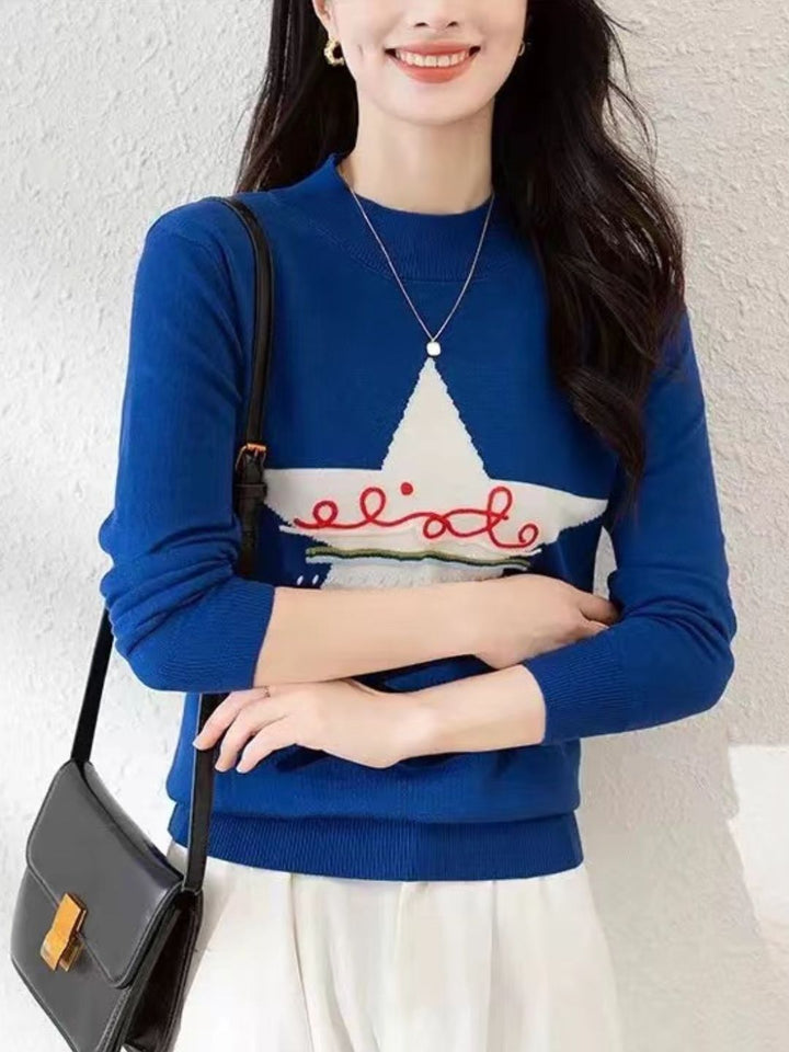 Blue Star Sweater