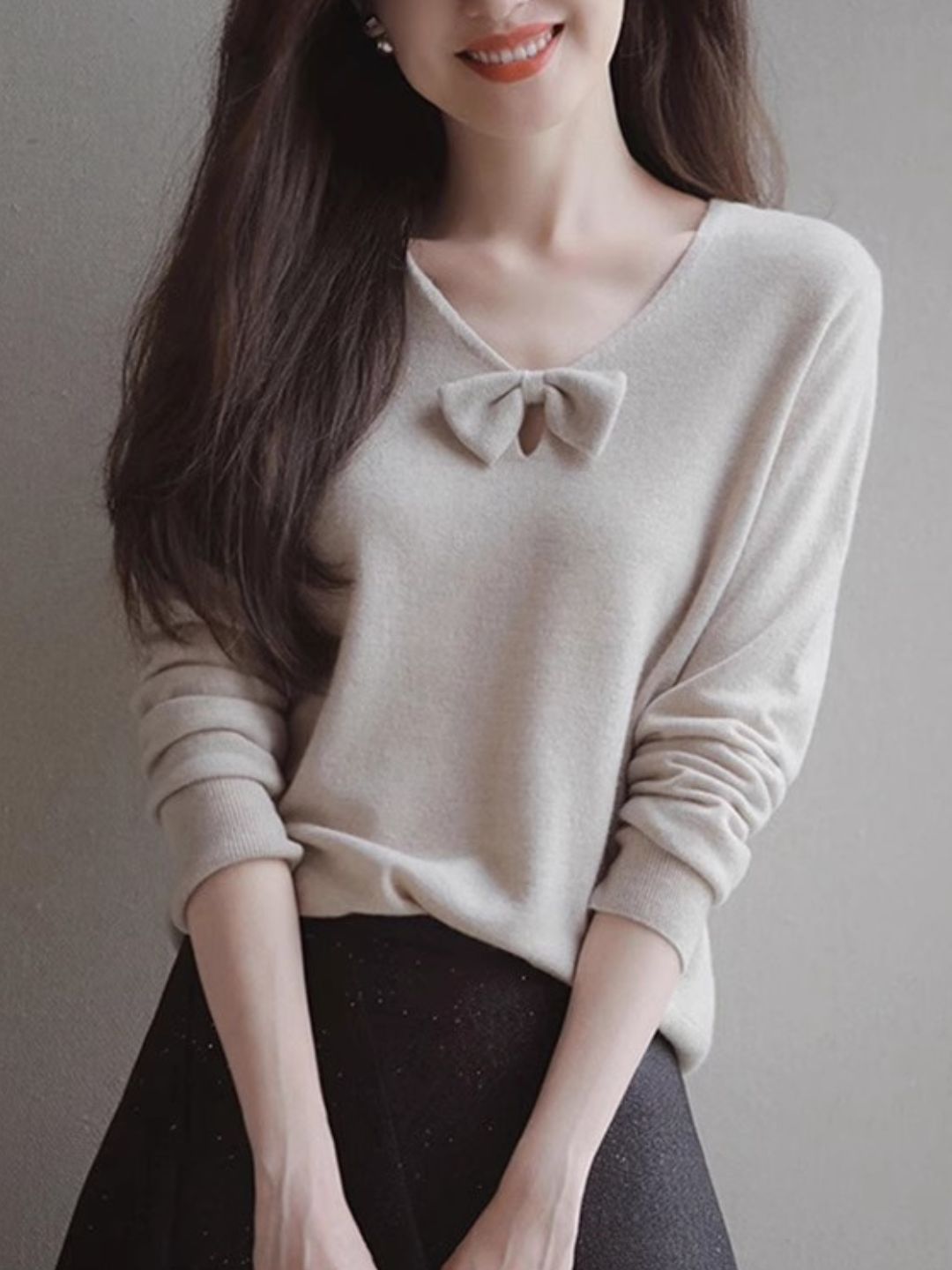 Bow Knit Sweater