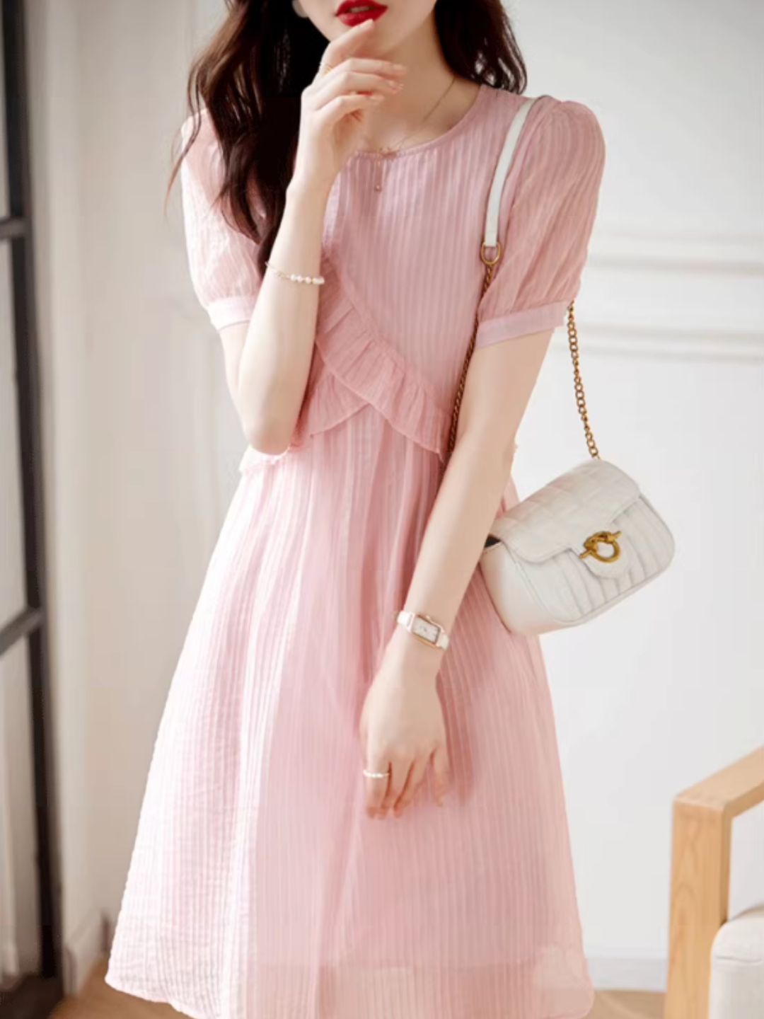 Gentle Pink Dress