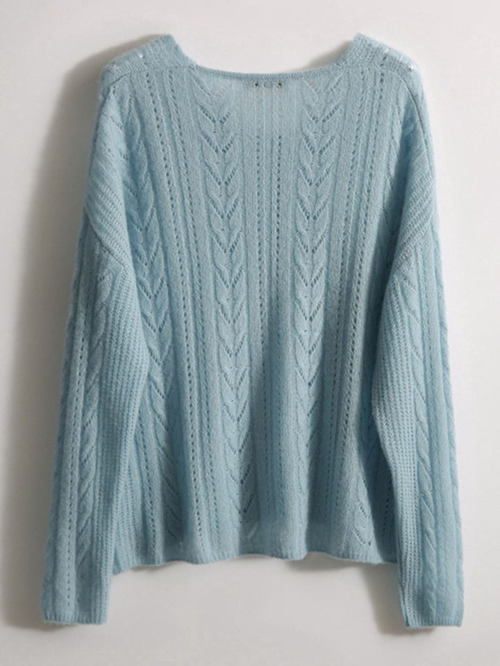 Classic Crew Neck Loose Sweater