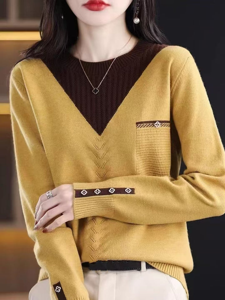 Round Neck Loose Fashion Sweater