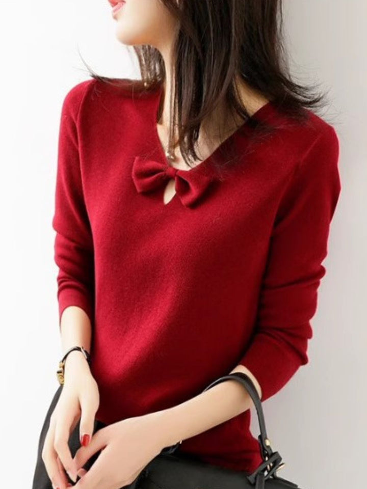 Bow Knit Sweater