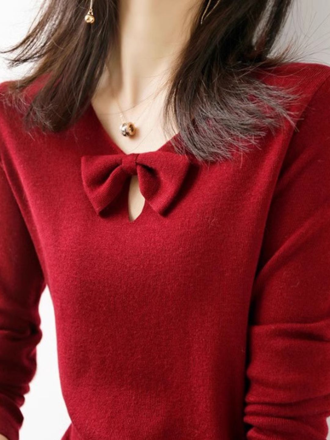 Bow Knit Sweater