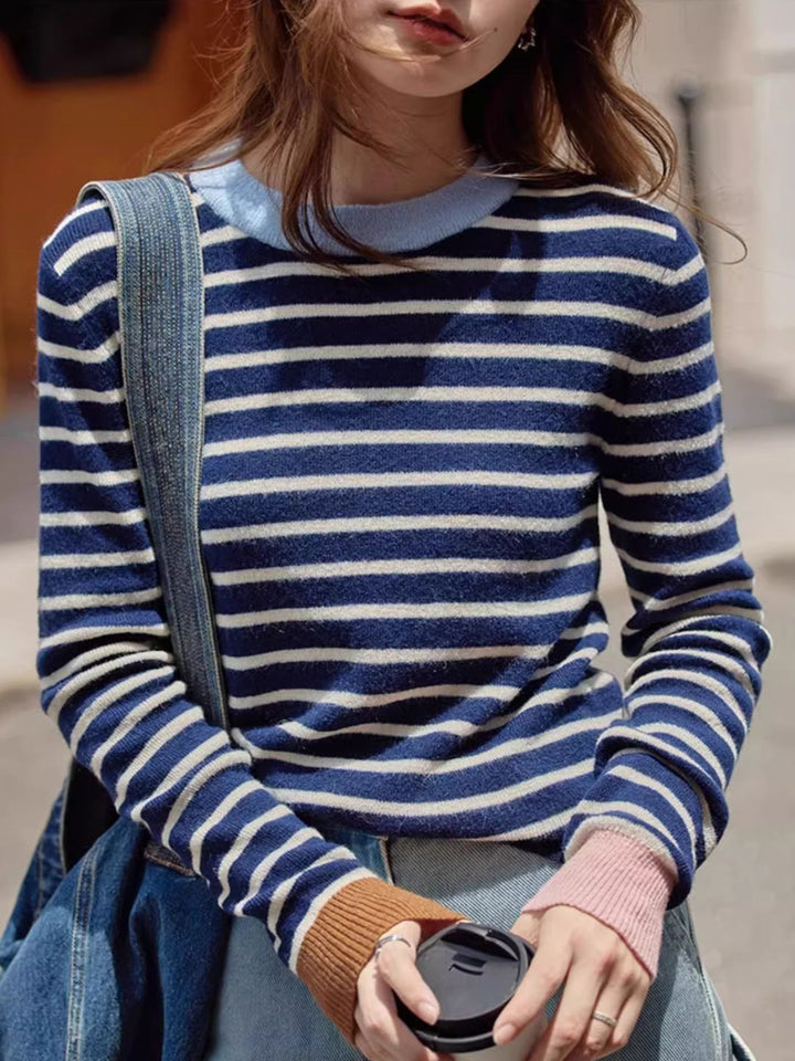 Classic Striped Knit Top