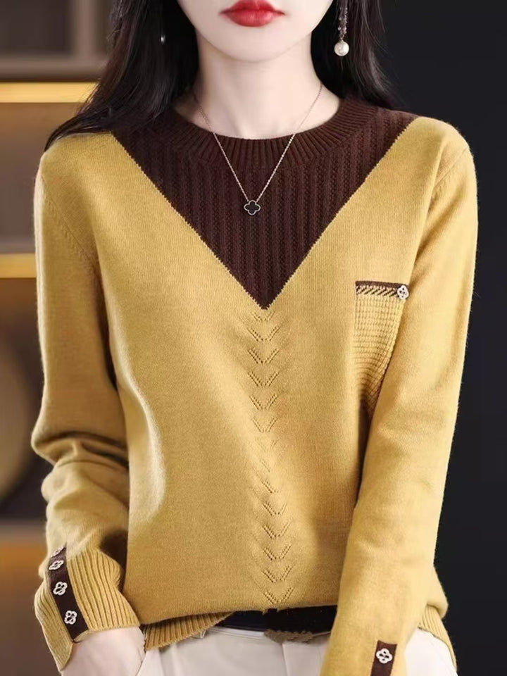 Round Neck Loose Fashion Sweater