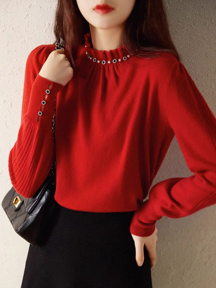 Classic Turtleneck Knitted Top