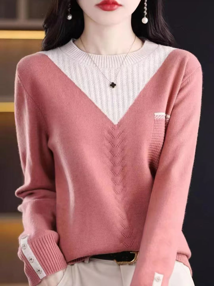 Round Neck Loose Fashion Sweater