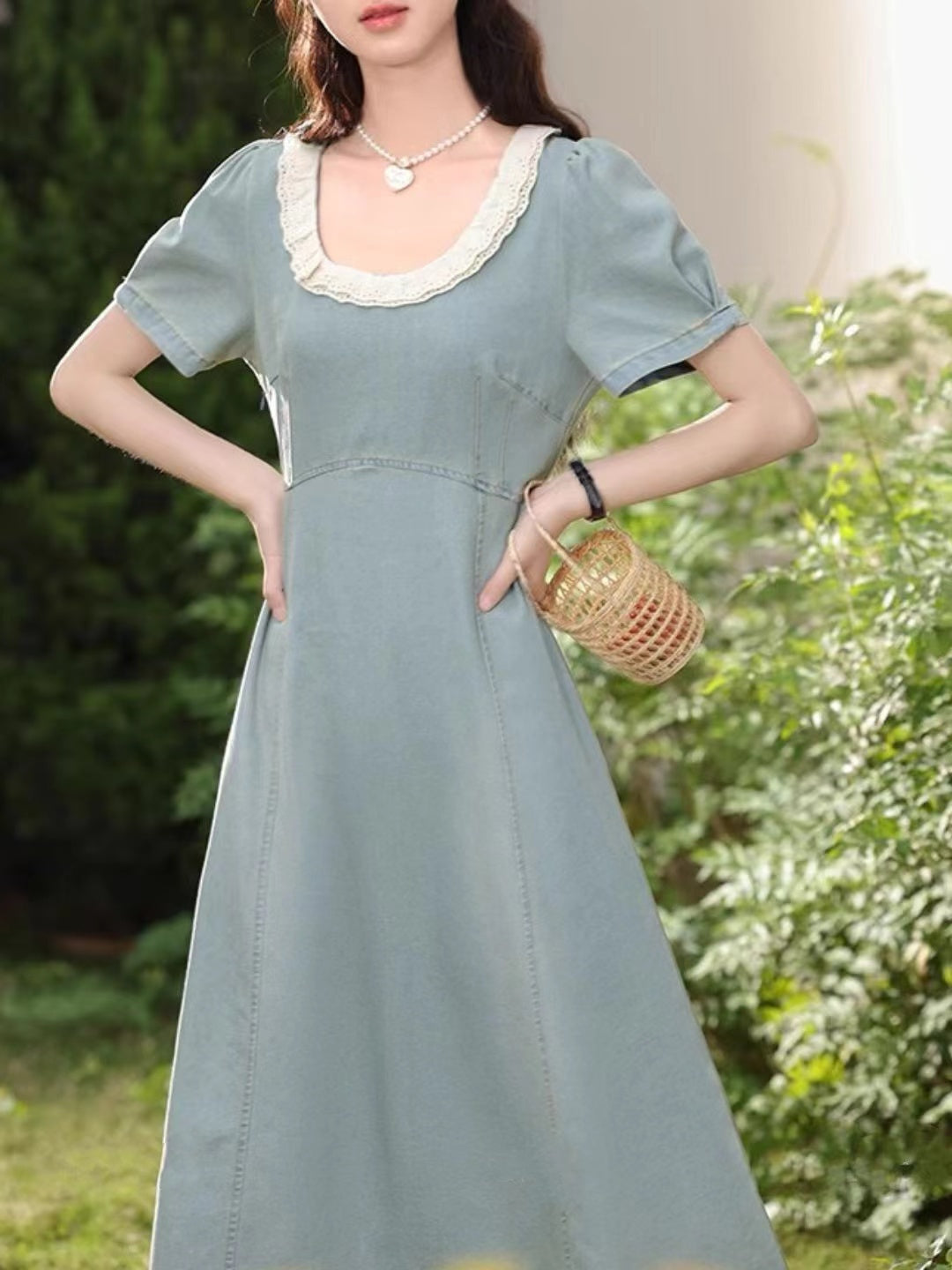 Vintage Denim Dress